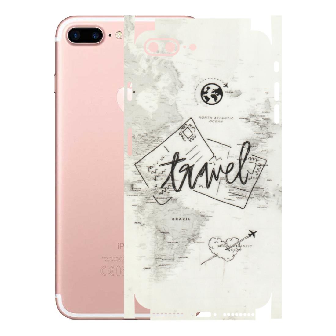 Apple iPhone Skins (All Models) - Travel Ticket - Transparent Finish (T-06) iPhone 7 Plus