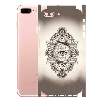 Apple iPhone Skins (All Models) - Illuminati Great Eye - Transparent Finish (T-14) iPhone 7 Plus