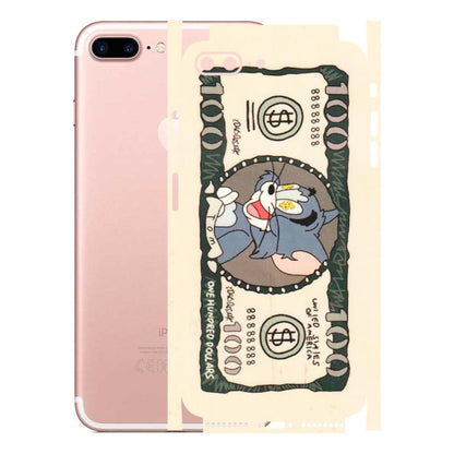 Apple iPhone Skins (All Models) - One Hundred Dollar Tom - Transparent Finish (T-16) iPhone 7 Plus