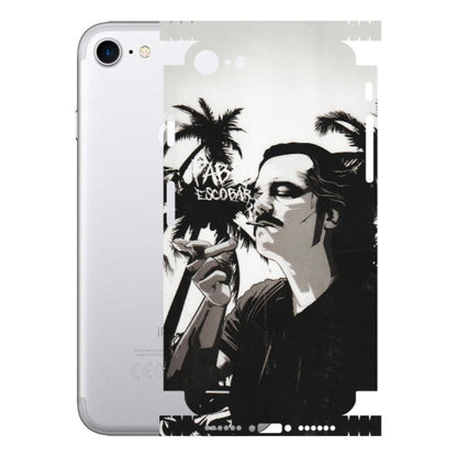 Apple iPhone Skins (All Models) - Pab Escobar - Transparent Finish (T-05) iPhone 7