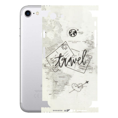 Apple iPhone Skins (All Models) - Travel Ticket - Transparent Finish (T-06) iPhone 7