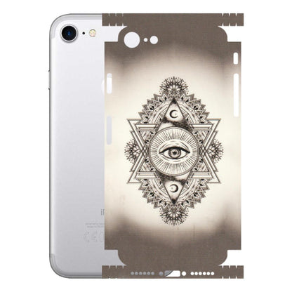 Apple iPhone Skins (All Models) - Illuminati Great Eye - Transparent Finish (T-14) iPhone 7