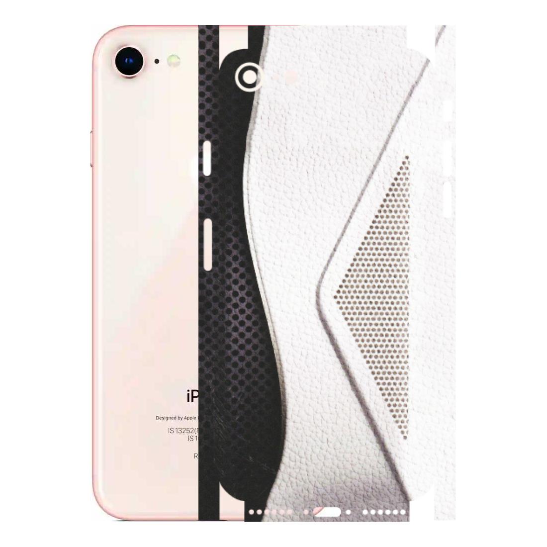 Apple iPhone Skins (All Models) - Black And White Iconic Convoy - Matte Finish (M-149) iPhone 8