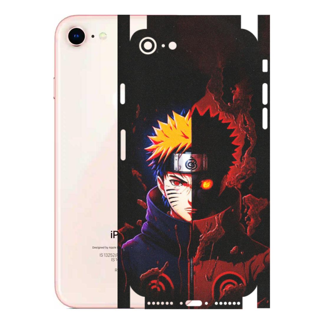 Apple iPhone Skins (All Models) - Naruto X Evil - Matte Finish (M-70) iPhone 8