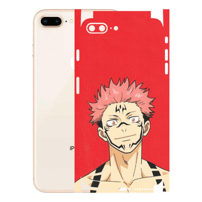 Apple iPhone Skins (All Models) - Ryomen Sukuna Fun Anime - Matte Finish (M-153) iPhone 8 Plus