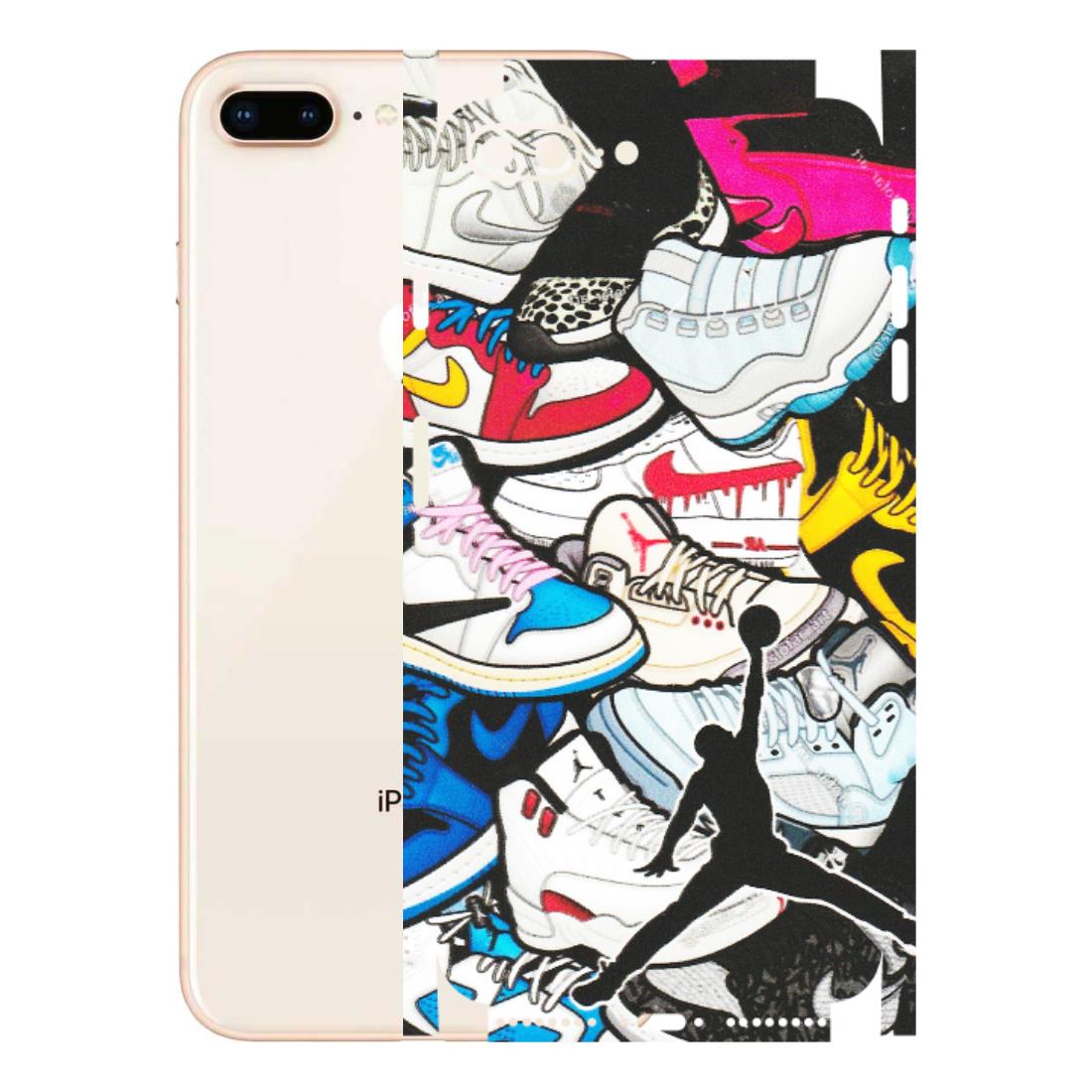 Apple iPhone Skins (All Models) - Jordan Sneakers Fan - Matte Finish (M-80) iPhone 8 Plus