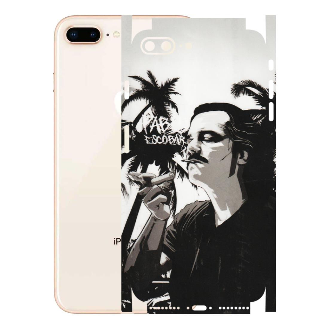 Apple iPhone Skins (All Models) - Pab Escobar - Transparent Finish (T-05) iPhone 8 Plus