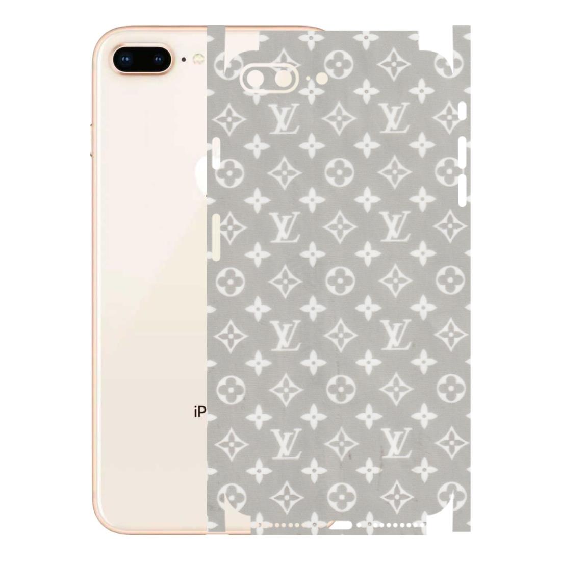 Apple iPhone Skins (All Models) - Luxury Brands Logo - Transparent Finish (T-07) iPhone 8 Plus