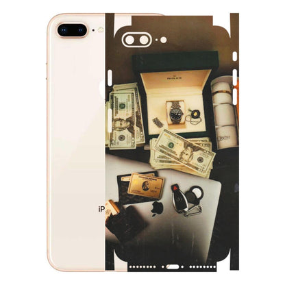 Apple iPhone Skins (All Models) - Luxury Lifestyle - Transparent Finish (T-11) iPhone 8 Plus