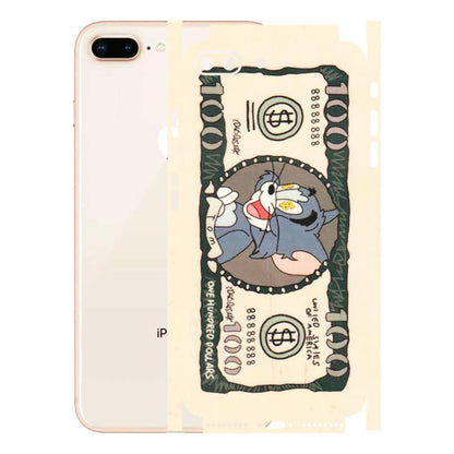 Apple iPhone Skins (All Models) - One Hundred Dollar Tom - Transparent Finish (T-16) iPhone 8 Plus