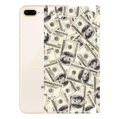 Apple iPhone Skins (All Models) - Dollar Lover - Transparent Finish (T-17) iPhone 8 Plus