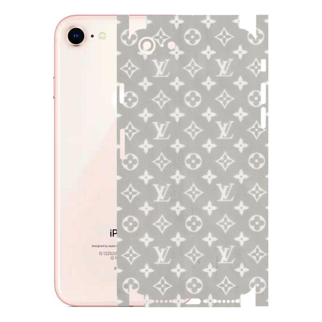 Apple iPhone Skins (All Models) - Luxury Brands Logo - Transparent Finish (T-07) iPhone 8