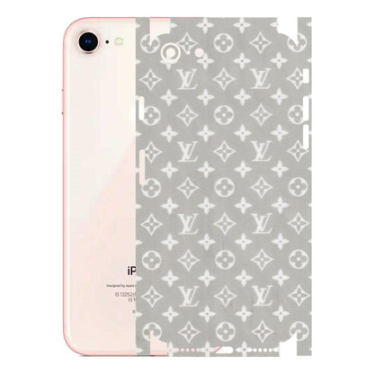 Apple iPhone Skins (All Models) - Luxury Brands Logo - Transparent Finish (T-07) iPhone 8