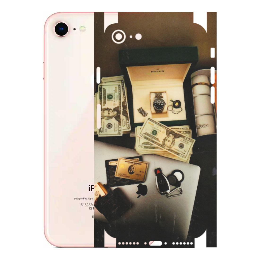 Apple iPhone Skins (All Models) - Luxury Lifestyle - Transparent Finish (T-11) iPhone 8