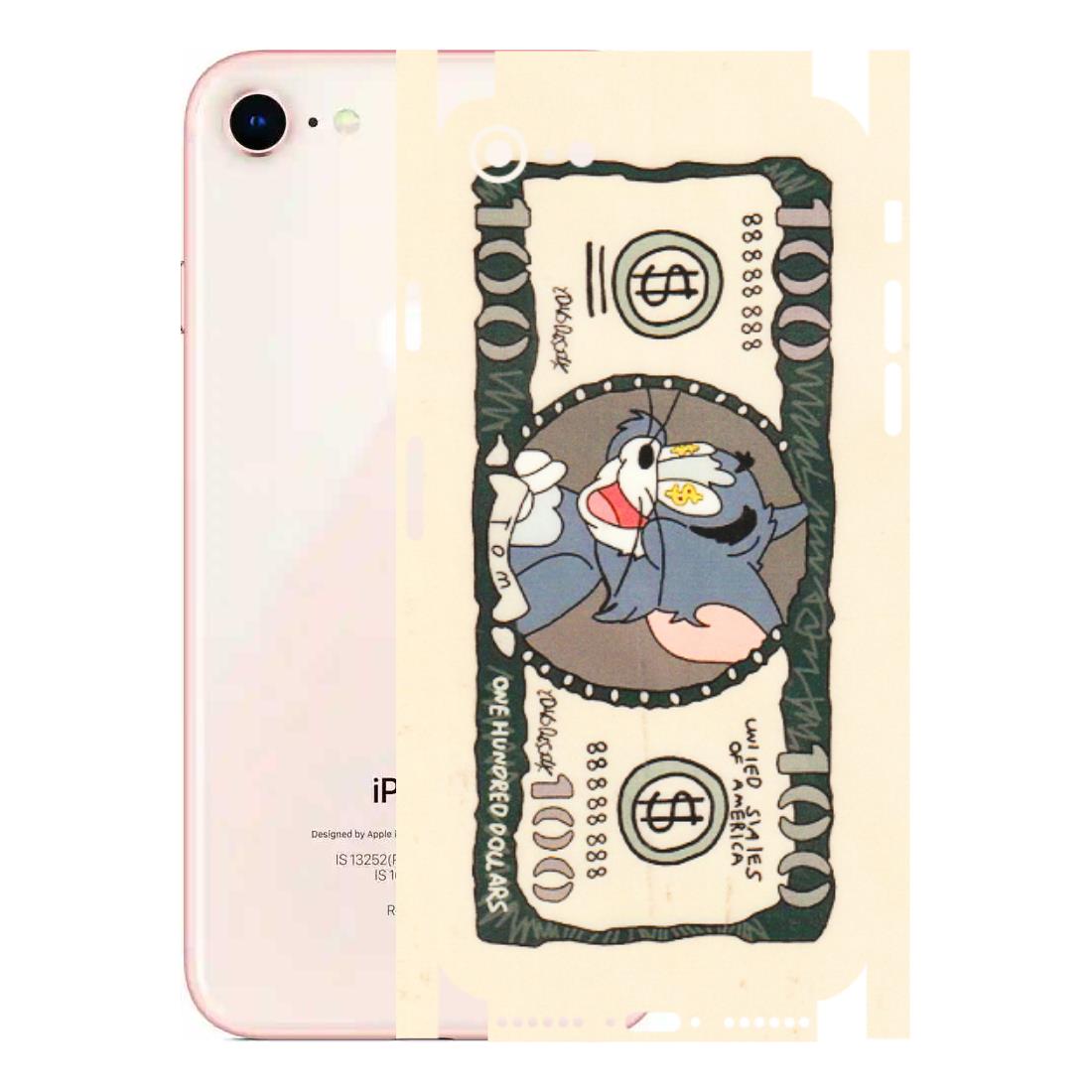 Apple iPhone Skins (All Models) - One Hundred Dollar Tom - Transparent Finish (T-16) iPhone 8
