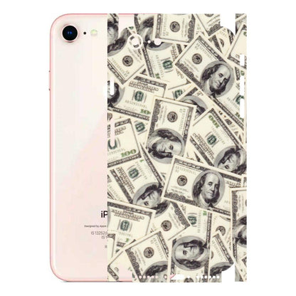 Apple iPhone Skins (All Models) - Dollar Lover - Transparent Finish (T-17) iPhone 8