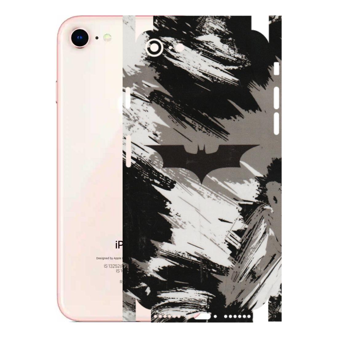 Apple iPhone Skins (All Models) - Batman Fleece DC - Transparent Finish (T-19) iPhone 8