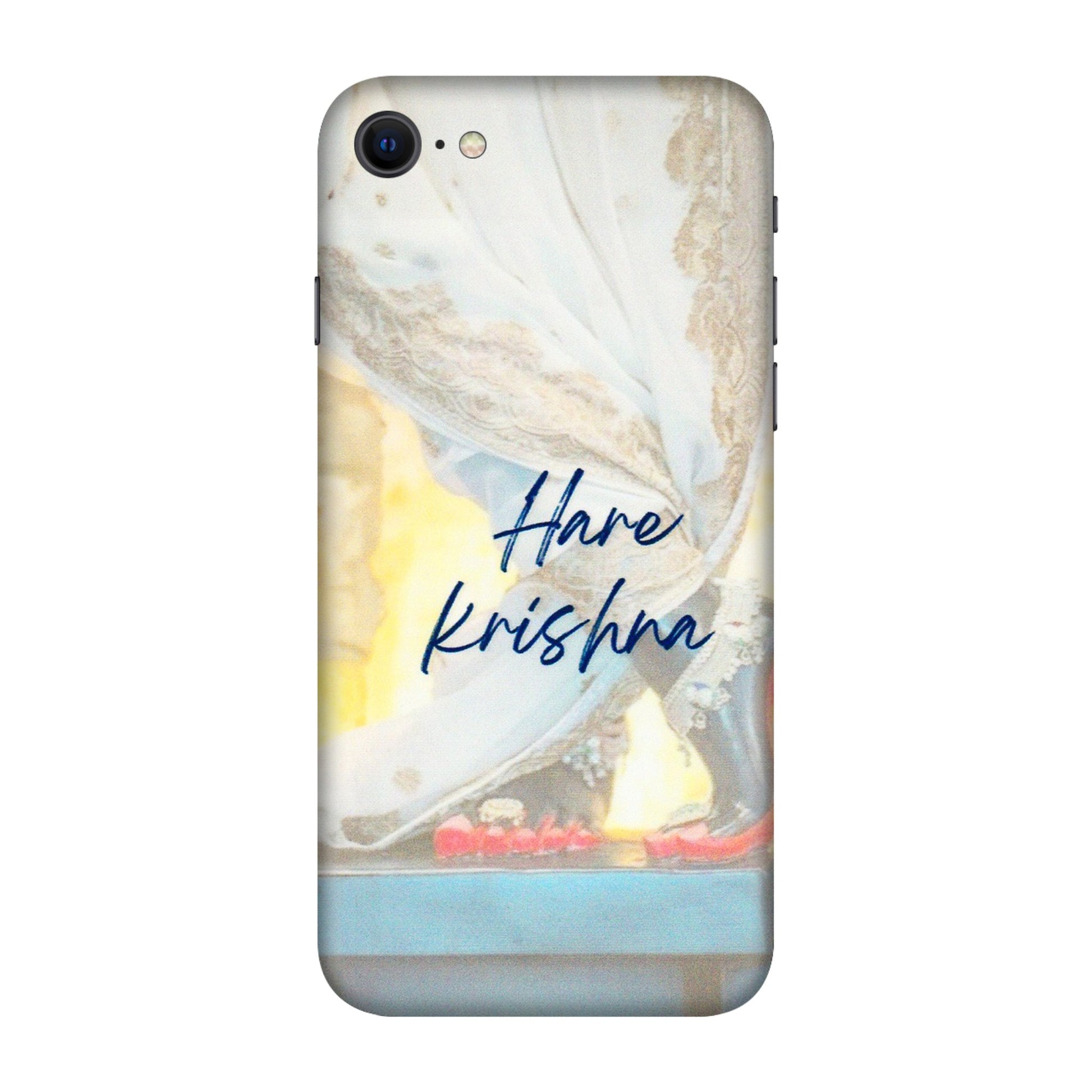 Apple iPhone Skins (All Models) - Hare Krishna - 3D Embossed Finish (L-03) iPhone SE