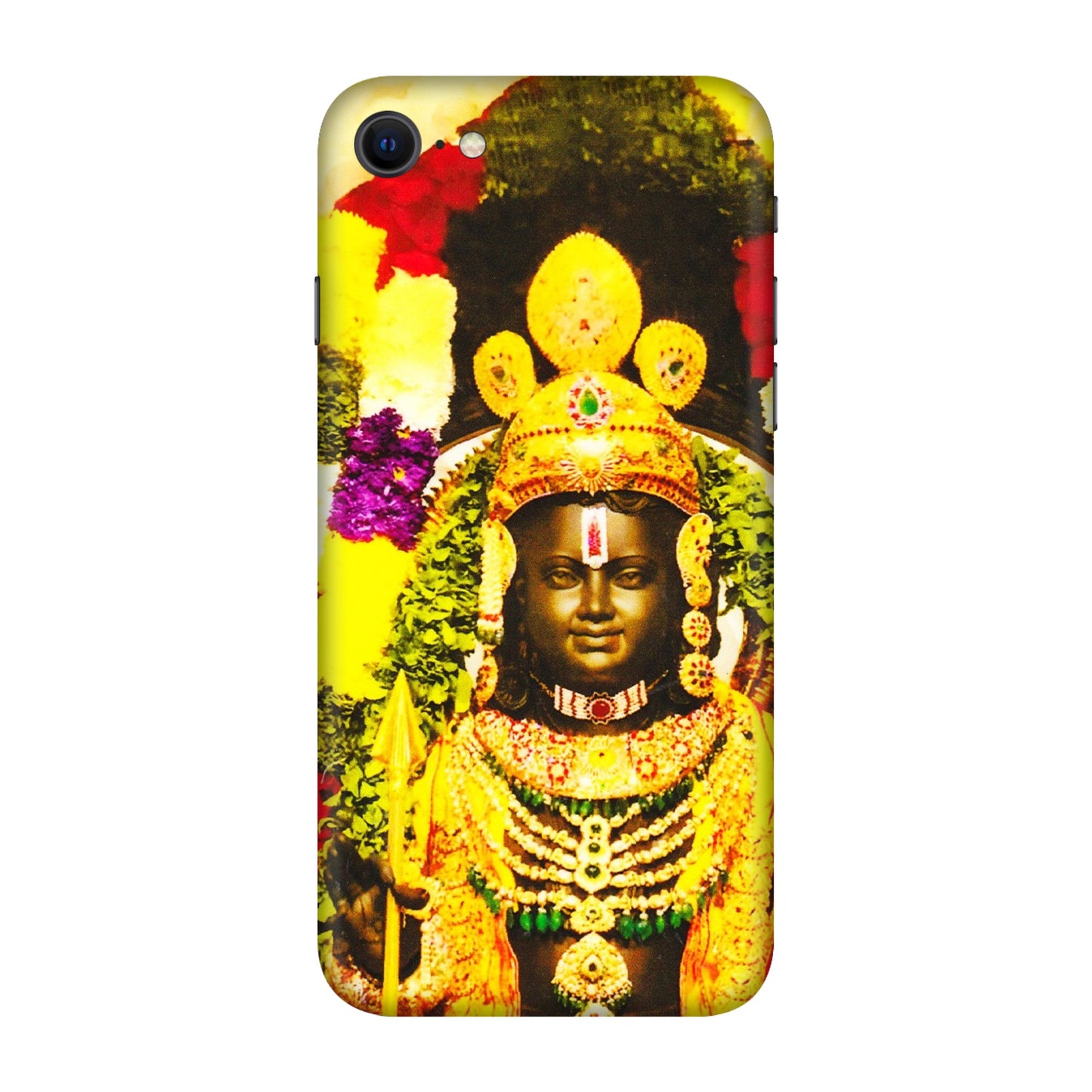 Apple iPhone Skins (All Models) - Ram Lalla Ayodhya - 3D Embossed Finish (L-103) iPhone SE