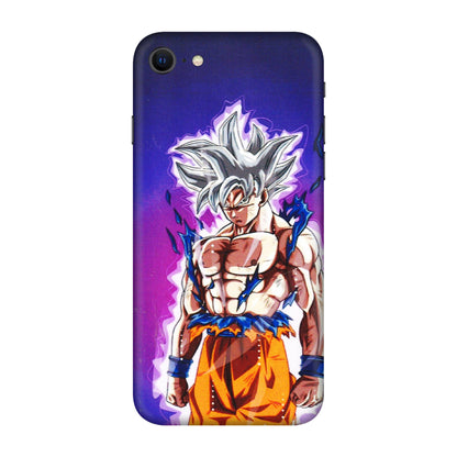 Apple iPhone Skins (All Models) - Goku Purple Anime - 3D Embossed Finish (L-147) iPhone SE