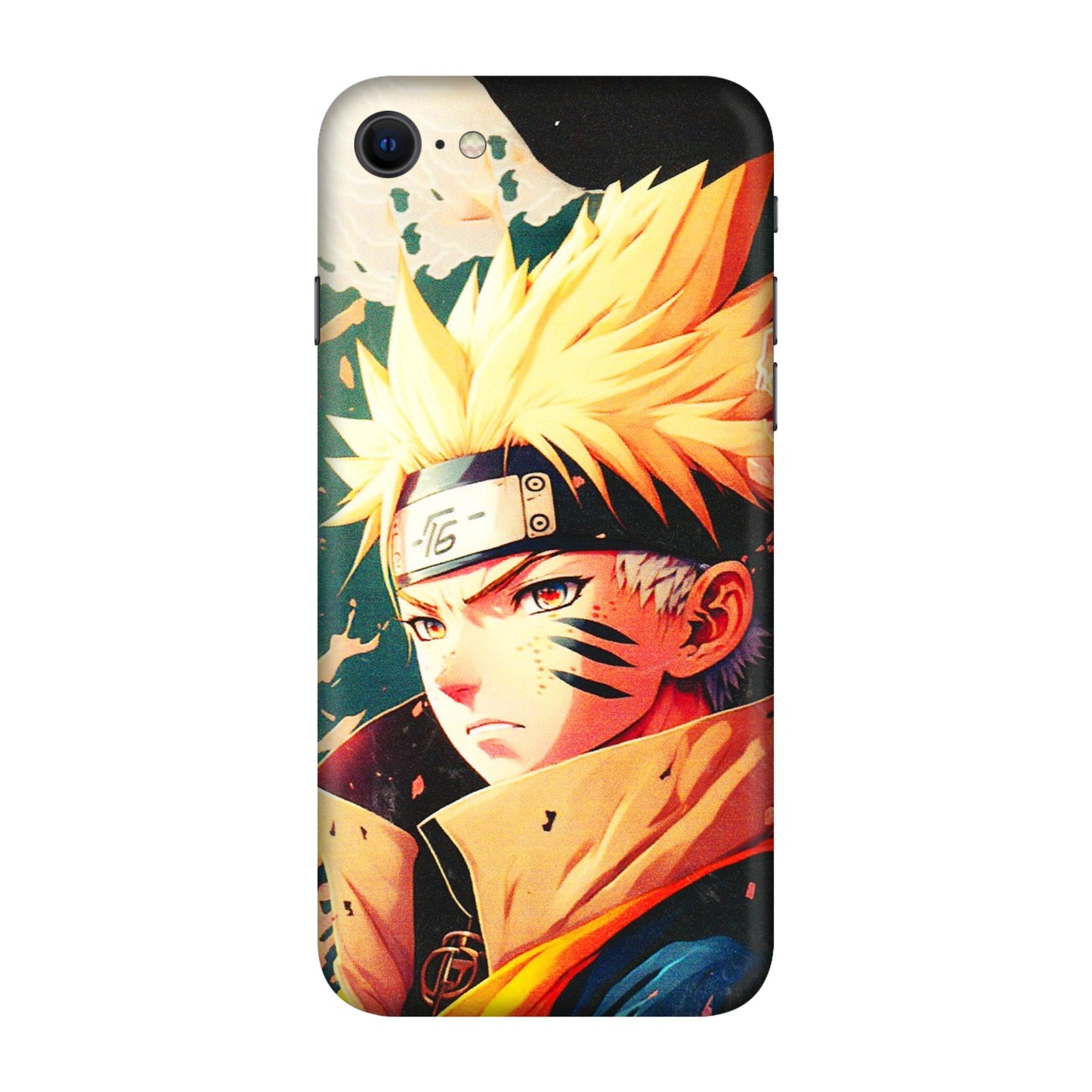 Apple iPhone Skins (All Models) - New Naruto - 3D Embossed Finish (L-148) iPhone SE
