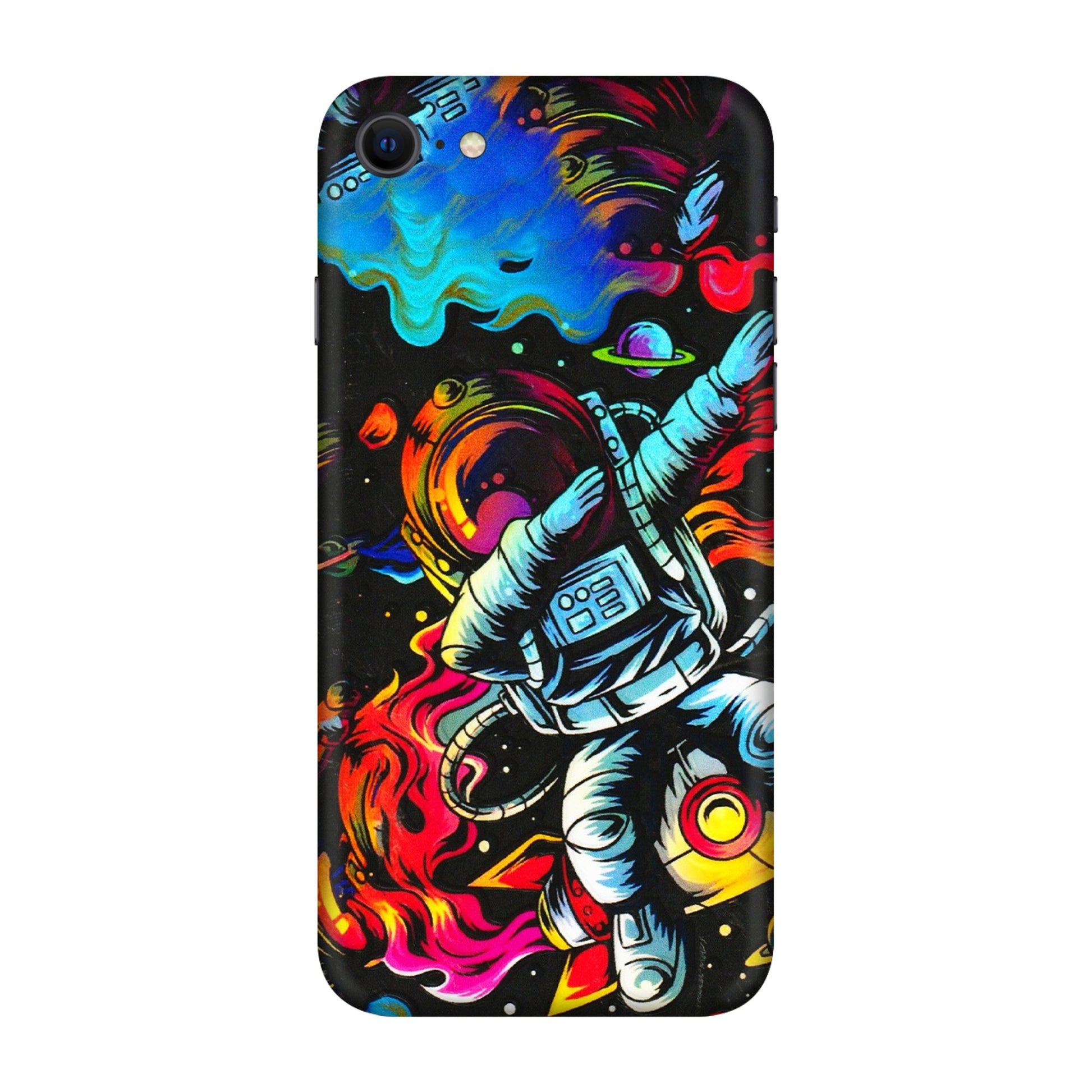 Apple iPhone Skins (All Models) - Astronaut Dope - 3D Embossed Finish (L-191) iPhone SE