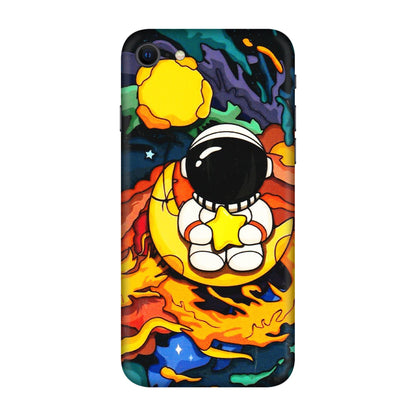 Apple iPhone Skins (All Models) - Baby Astronaut - 3D Embossed Finish (L-197) iPhone SE