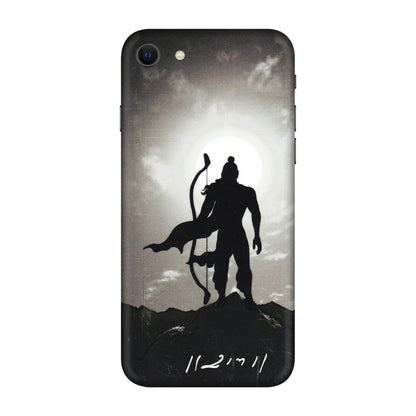 Apple iPhone Skins (All Models) - Jai Siya Ram - 3D Embossed Finish (L-200) iPhone SE