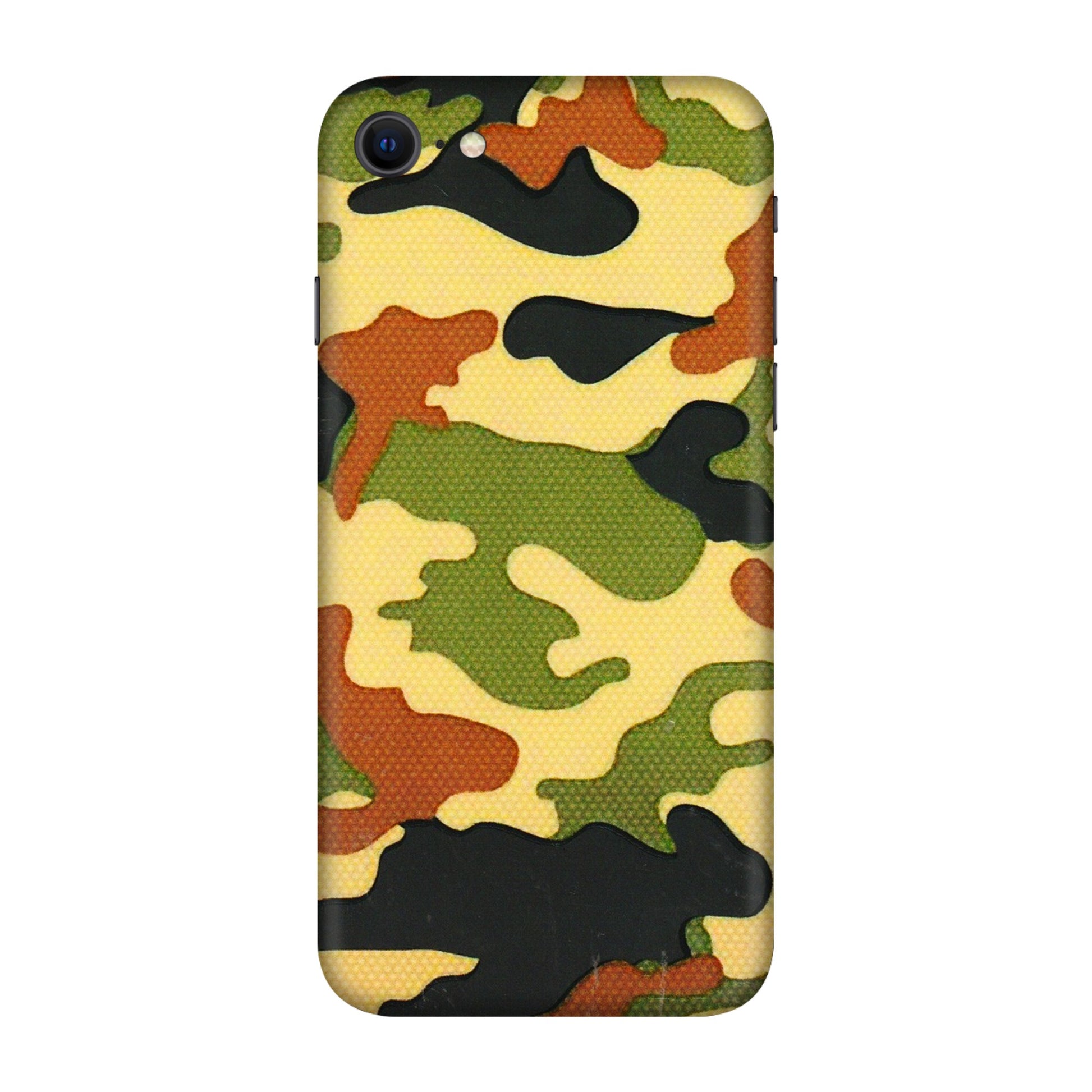 Apple iPhone Skins (All Models) - Indian Military - 3D Embossed Finish (L-234) iPhone SE