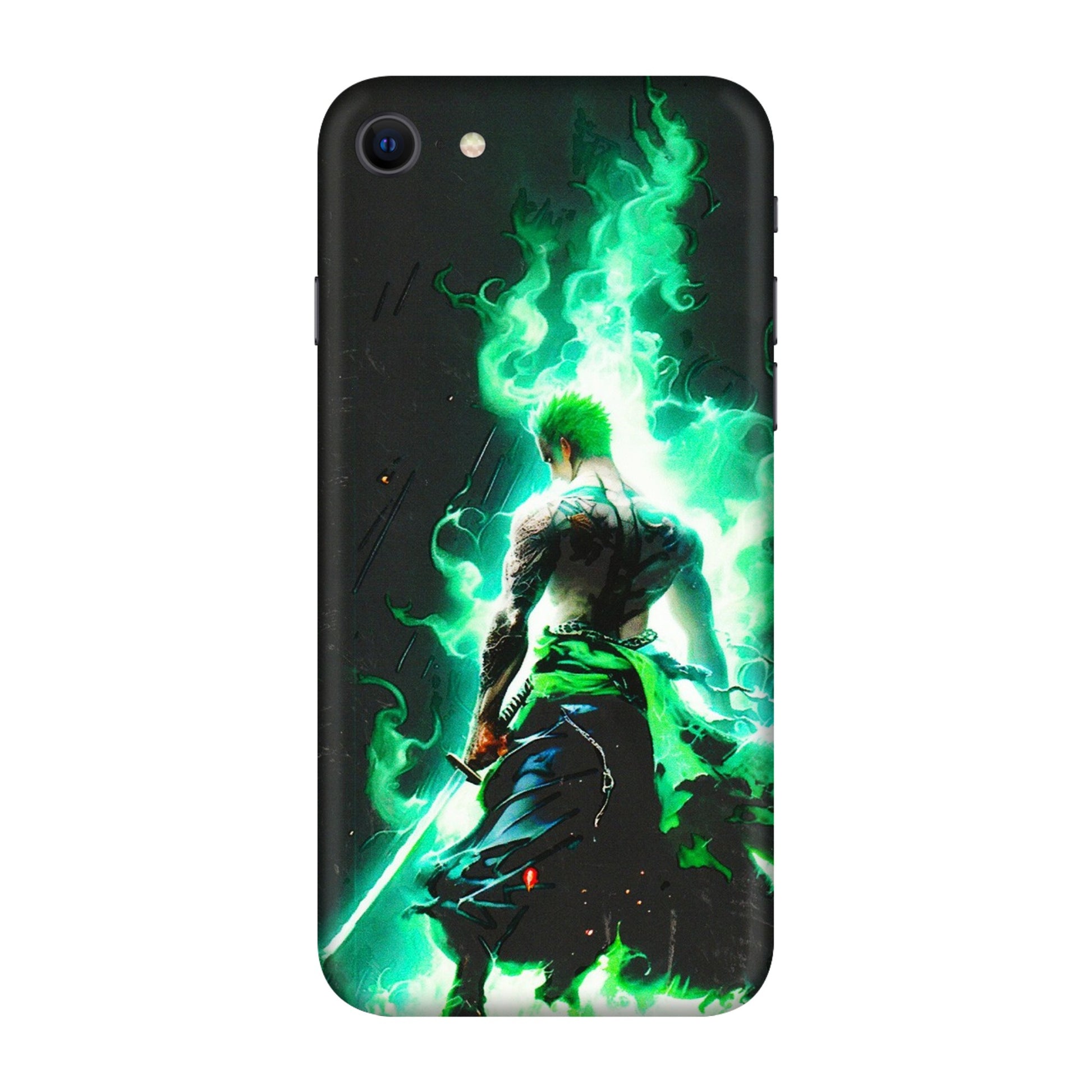 Apple iPhone Skins (All Models) - Zoro Sword - 3D Embossed Finish (L-241) iPhone SE