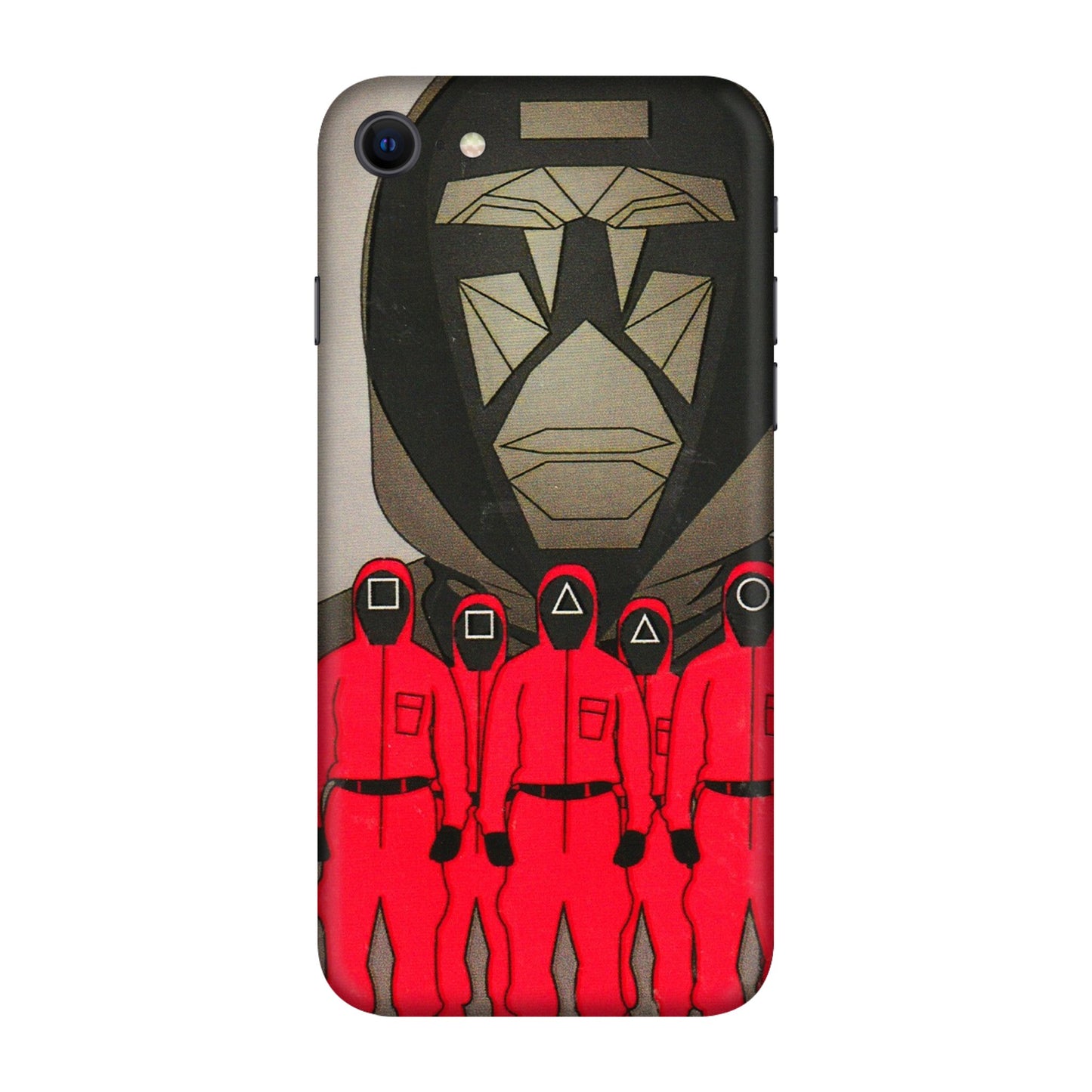 Apple iPhone Skins (All Models) - Squid Game Hero - 3D Embossed Finish (L-245) iPhone SE