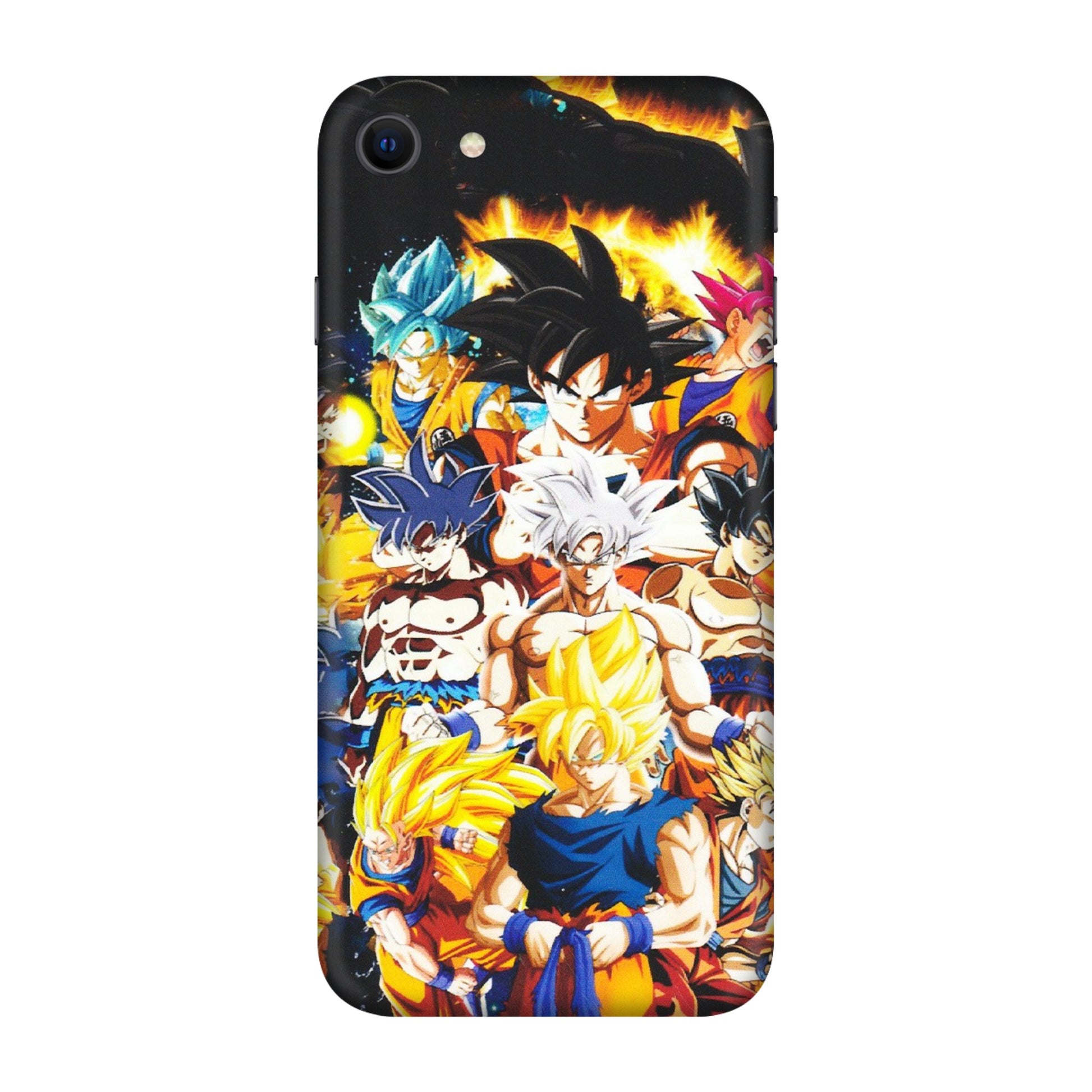 Apple iPhone Skins (All Models) - Ultimate Dragon Ball Z - Matte Finish (M-100) iPhone SE