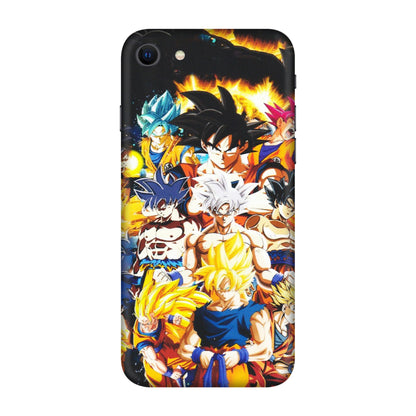 Apple iPhone Skins (All Models) - Ultimate Dragon Ball Z - Matte Finish (M-100) iPhone SE