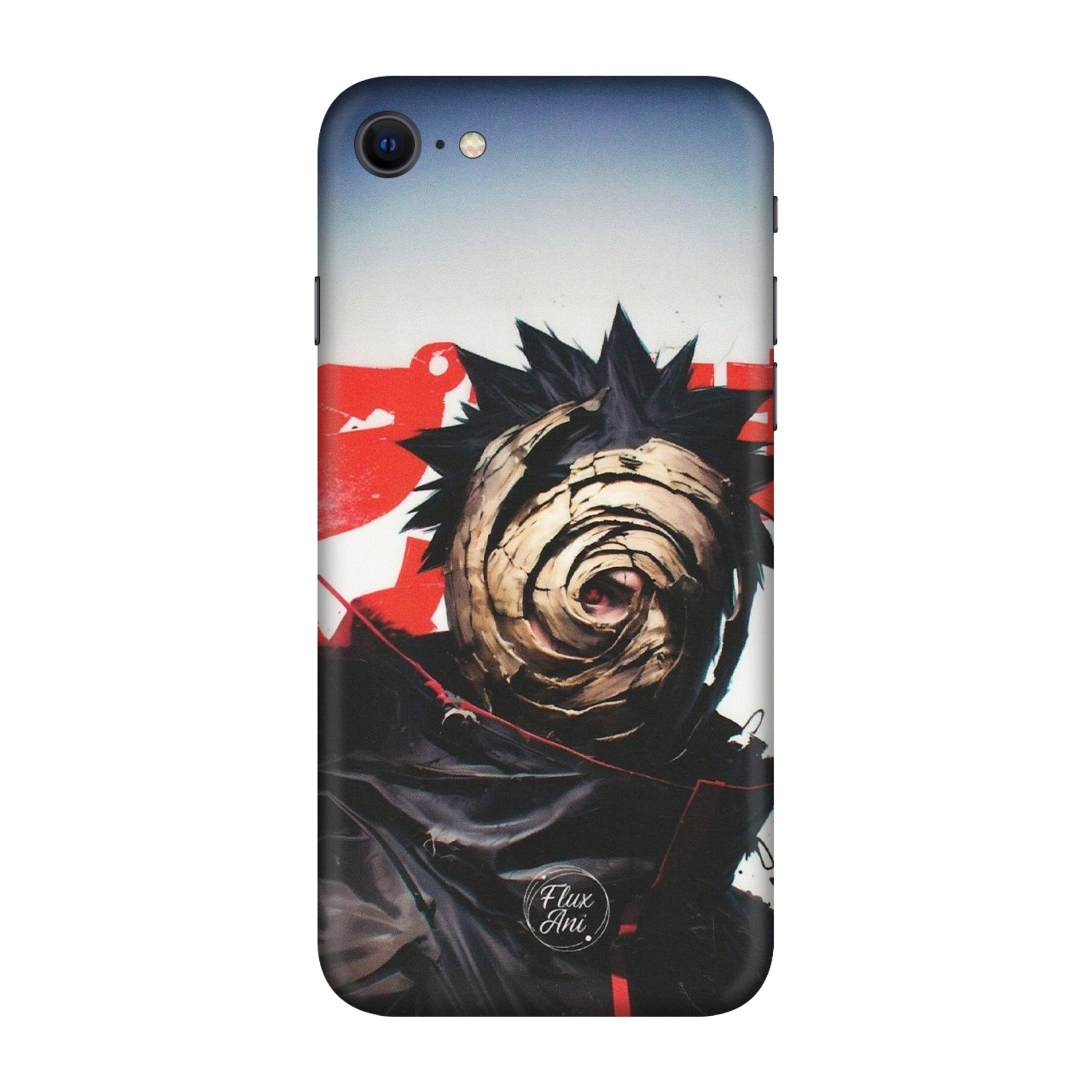 Apple iPhone Skins (All Models) - Obito Uchiha Cool Anime - Matte Finish (M-134) iPhone SE