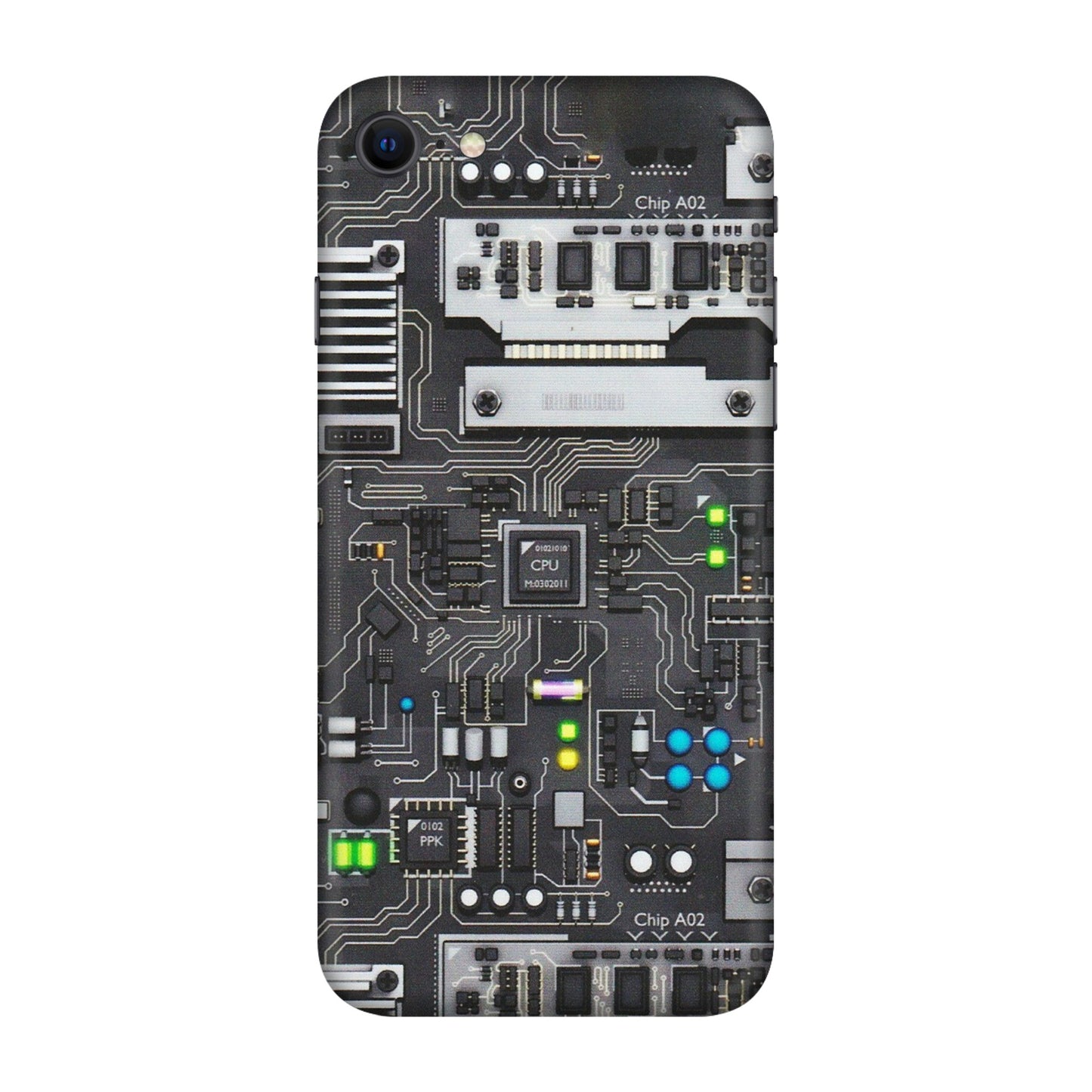 Apple iPhone Skins (All Models) - Motherboard Internals - Matte Finish (M-135) iPhone SE