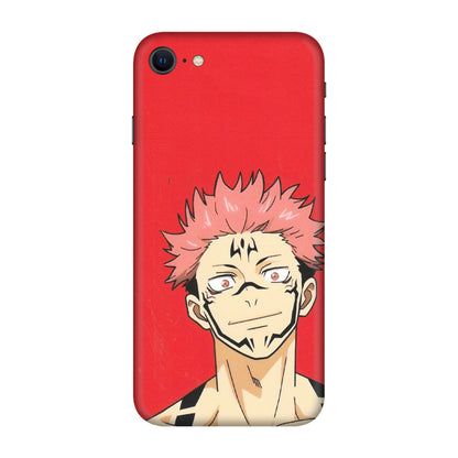 Apple iPhone Skins (All Models) - Ryomen Sukuna Fun Anime - Matte Finish (M-153) iPhone SE