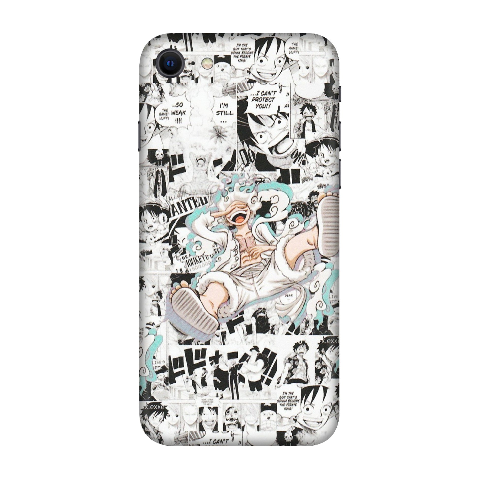 Apple iPhone Skins (All Models) - One Piece Comic - Matte Finish (M-168) iPhone SE