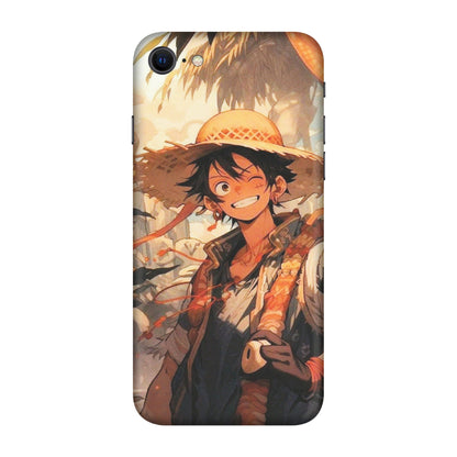 Apple iPhone Skins (All Models) - Anime Character Smile - Matte Finish (M-33) iPhone SE