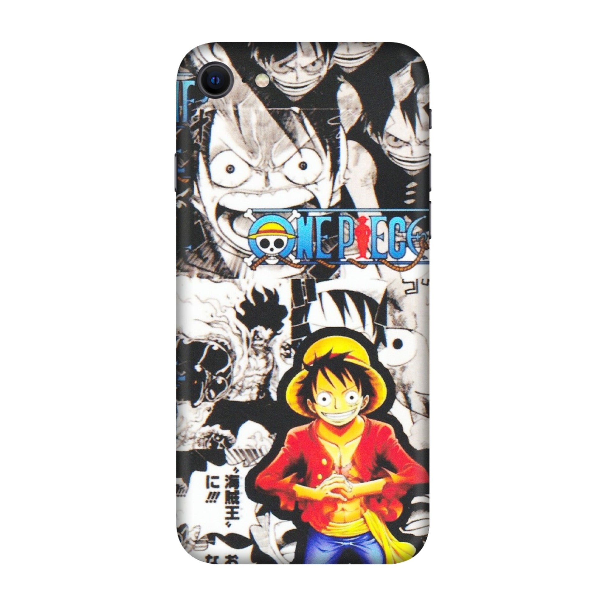 Apple iPhone Skins (All Models) - One Piece B&W - Matte Finish (M-63) iPhone SE