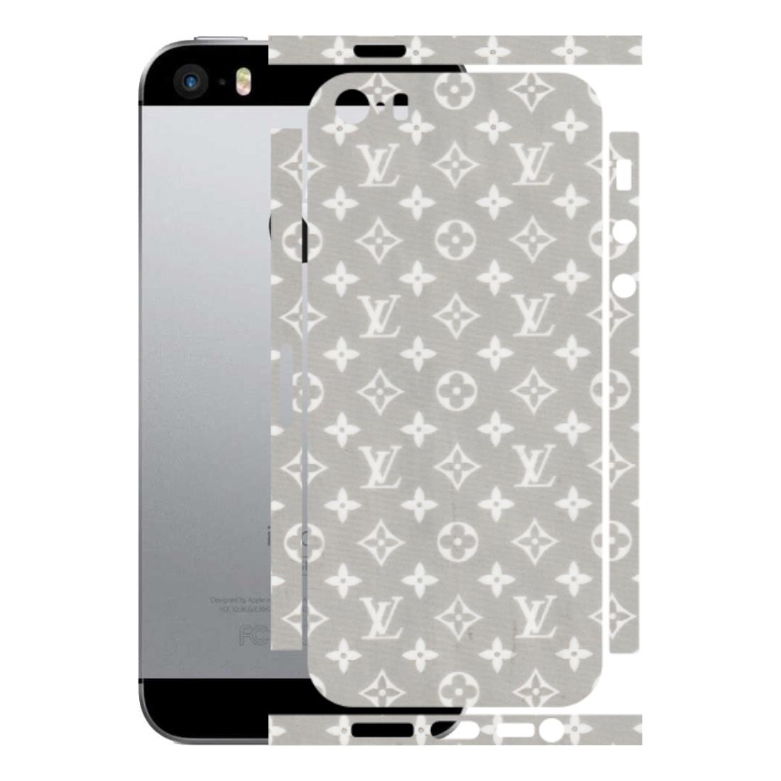 Apple iPhone Skins (All Models) - Luxury Brands Logo - Transparent Finish (T-07) iPhone SE