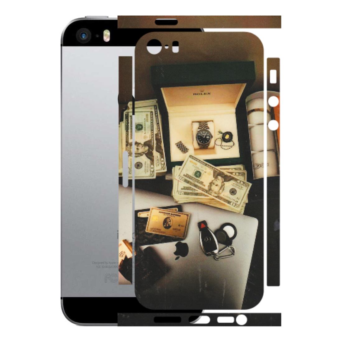 Apple iPhone Skins (All Models) - Luxury Lifestyle - Transparent Finish (T-11) iPhone SE