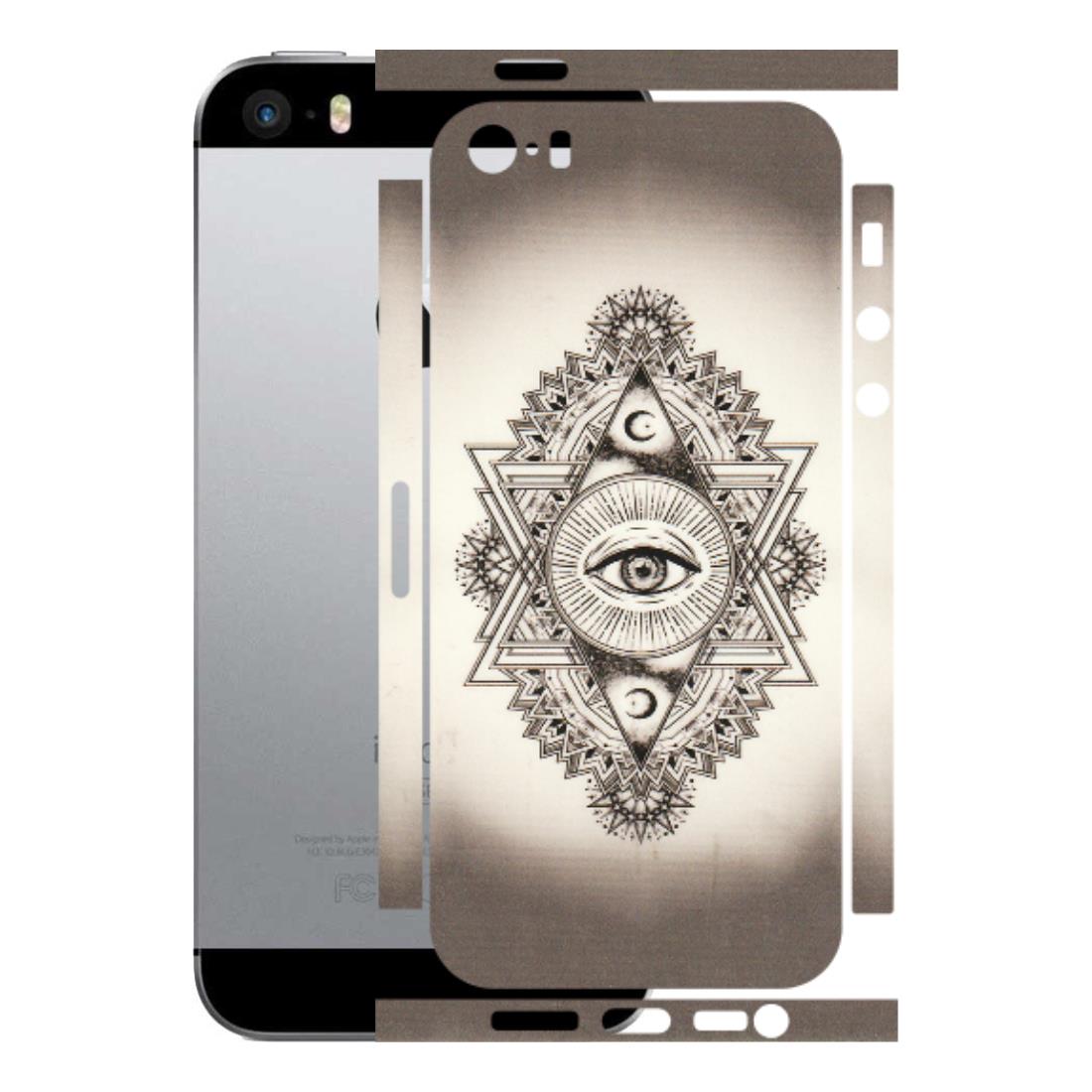 Apple iPhone Skins (All Models) - Illuminati Great Eye - Transparent Finish (T-14) iPhone SE