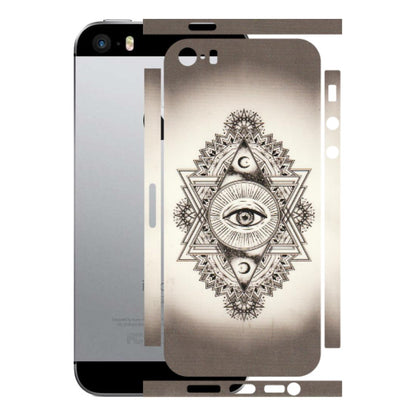 Apple iPhone Skins (All Models) - Illuminati Great Eye - Transparent Finish (T-14) iPhone SE
