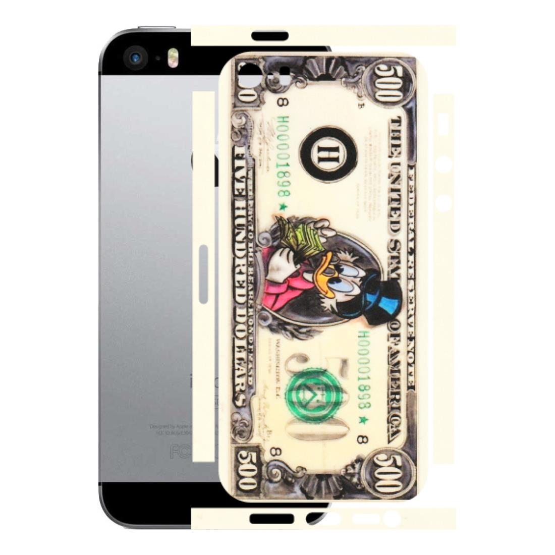 Apple iPhone Skins (All Models) - Five Hundred Dollar Duck - Transparent Finish (T-15) iPhone SE