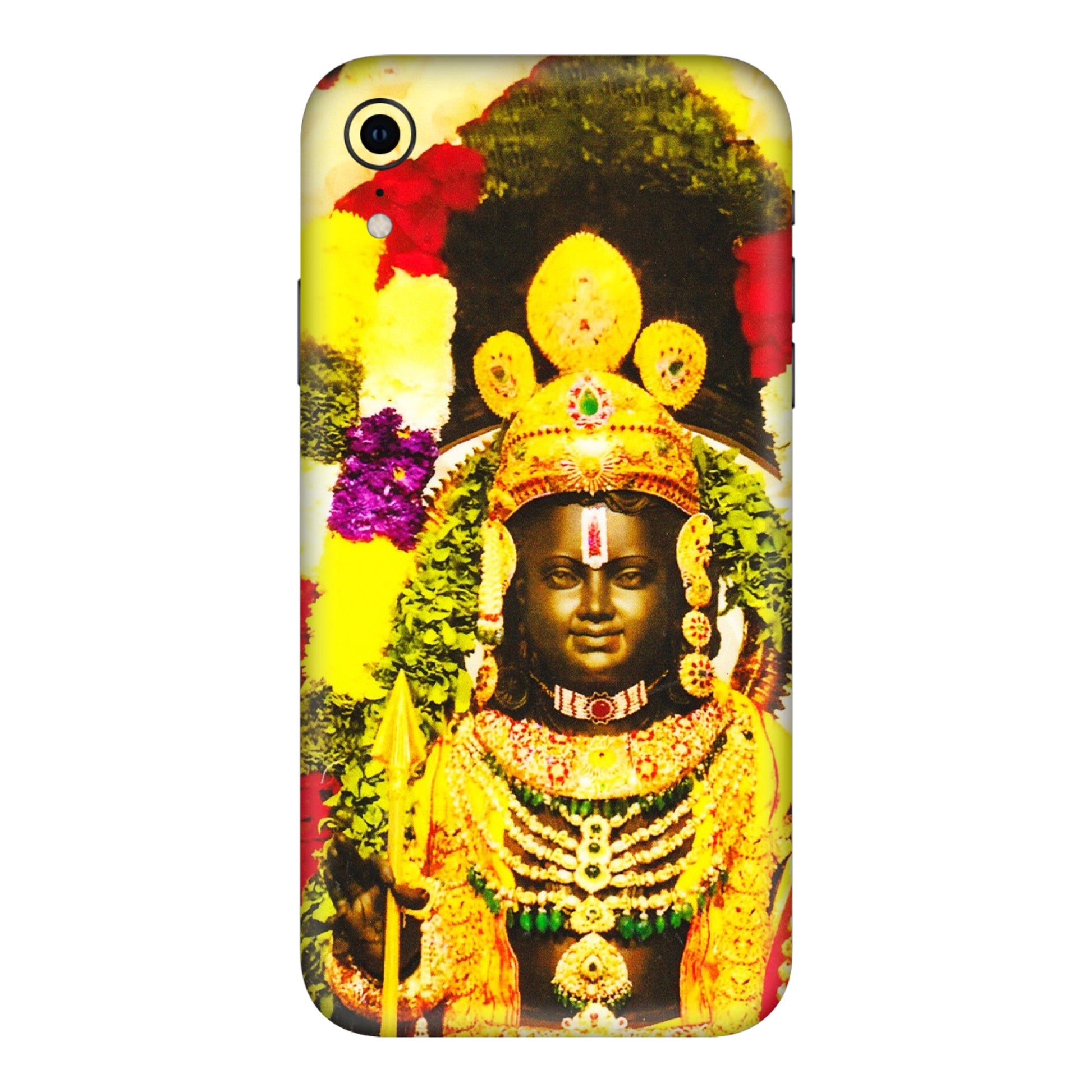 Apple iPhone Skins (All Models) - Ram Lalla Ayodhya - 3D Embossed Finish (L-103) iPhone XR