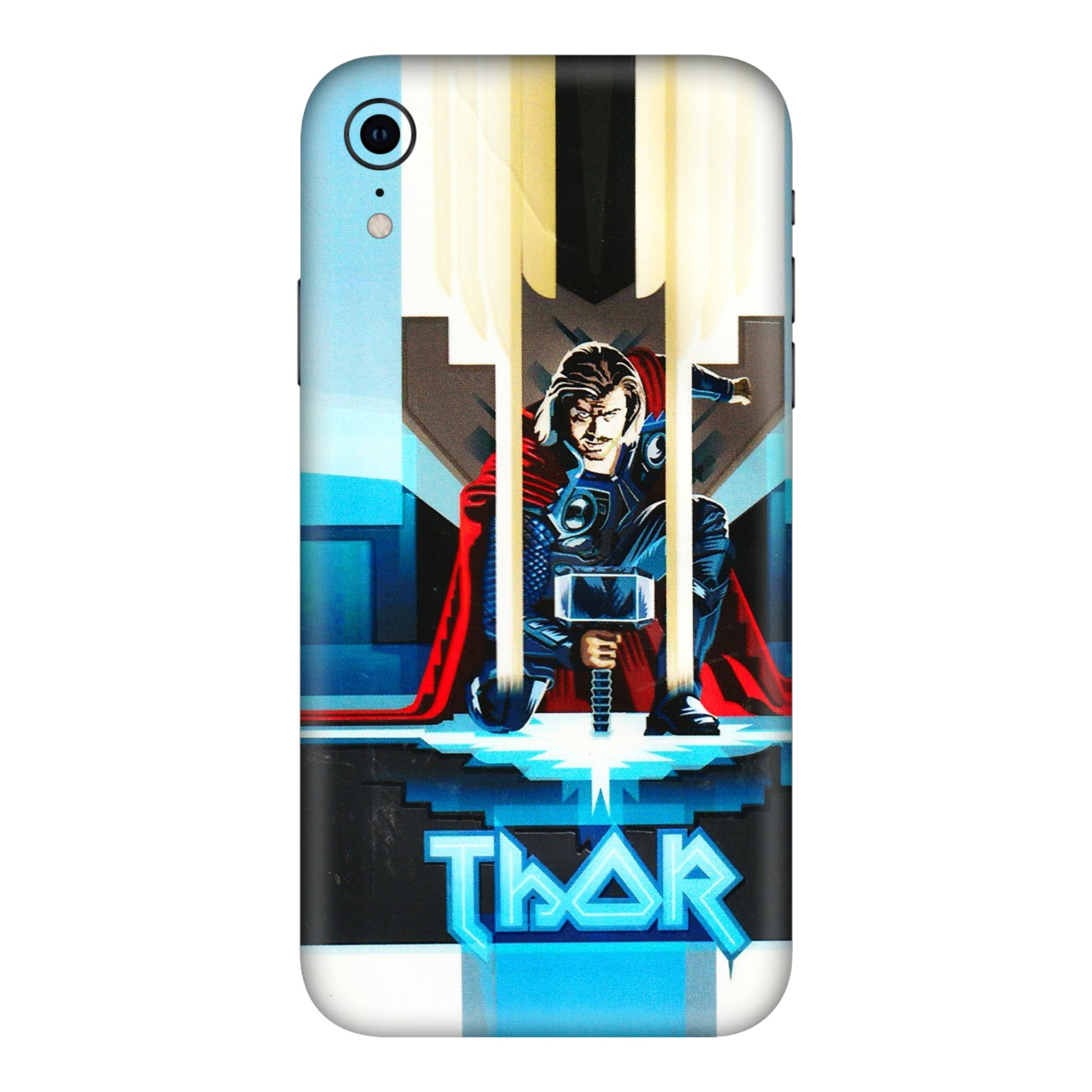 Apple iPhone Skins (All Models) - Thor - 3D Embossed Finish (L-137) iPhone XR
