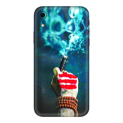 Apple iPhone Skins (All Models) - Mahadev Bhakt - 3D Embossed Finish (L-146) iPhone XR