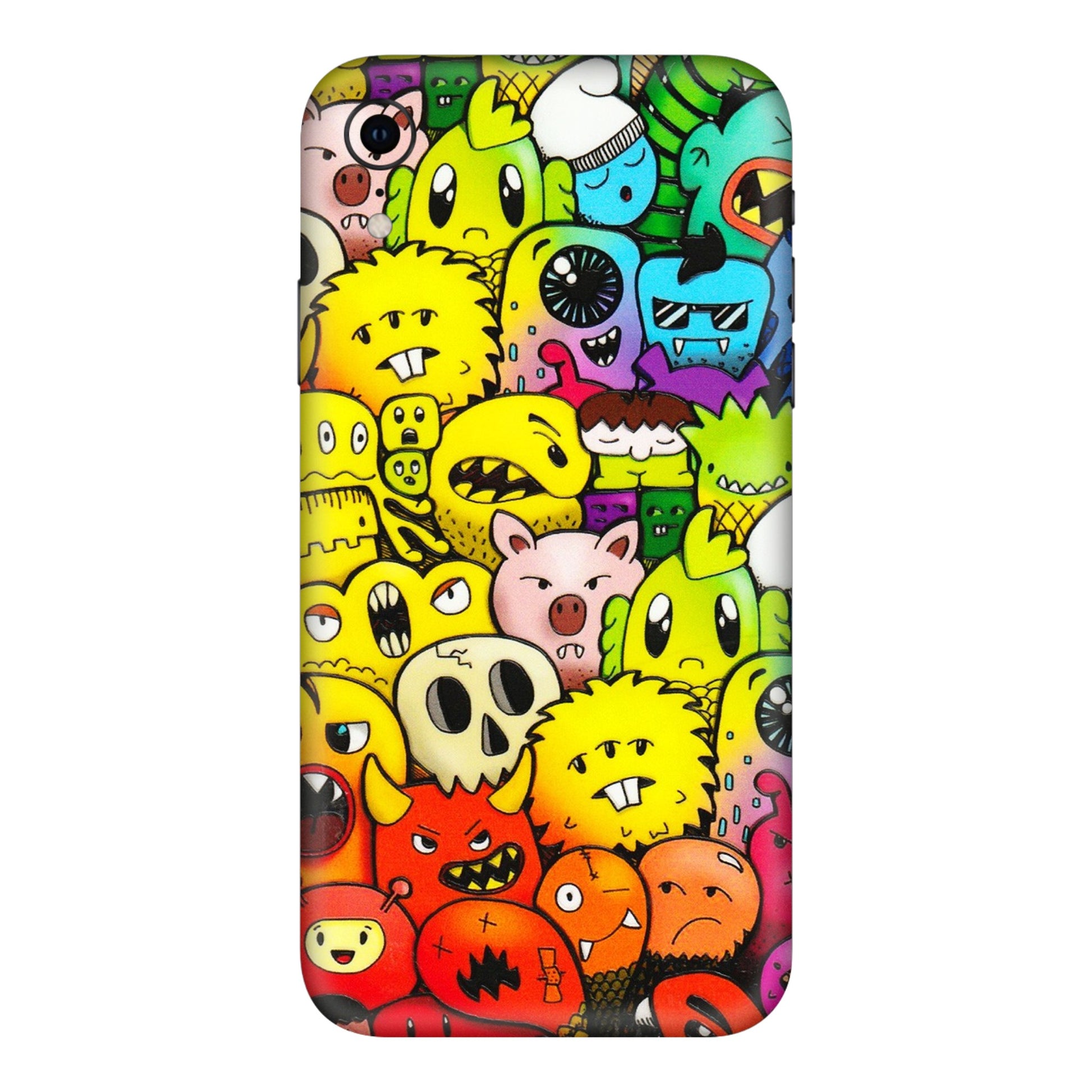 Apple iPhone Skins (All Models) - Angry Funkies - 3D Embossed Finish (L-169) iPhone XR