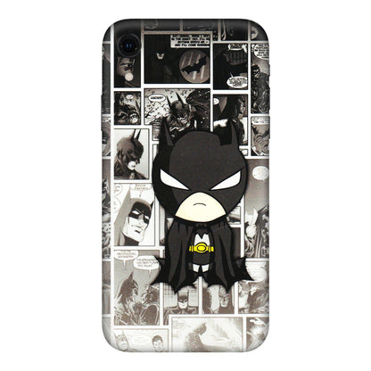 Apple iPhone Skins (All Models) - Toon Batman - 3D Embossed Finish (L-182) iPhone XR