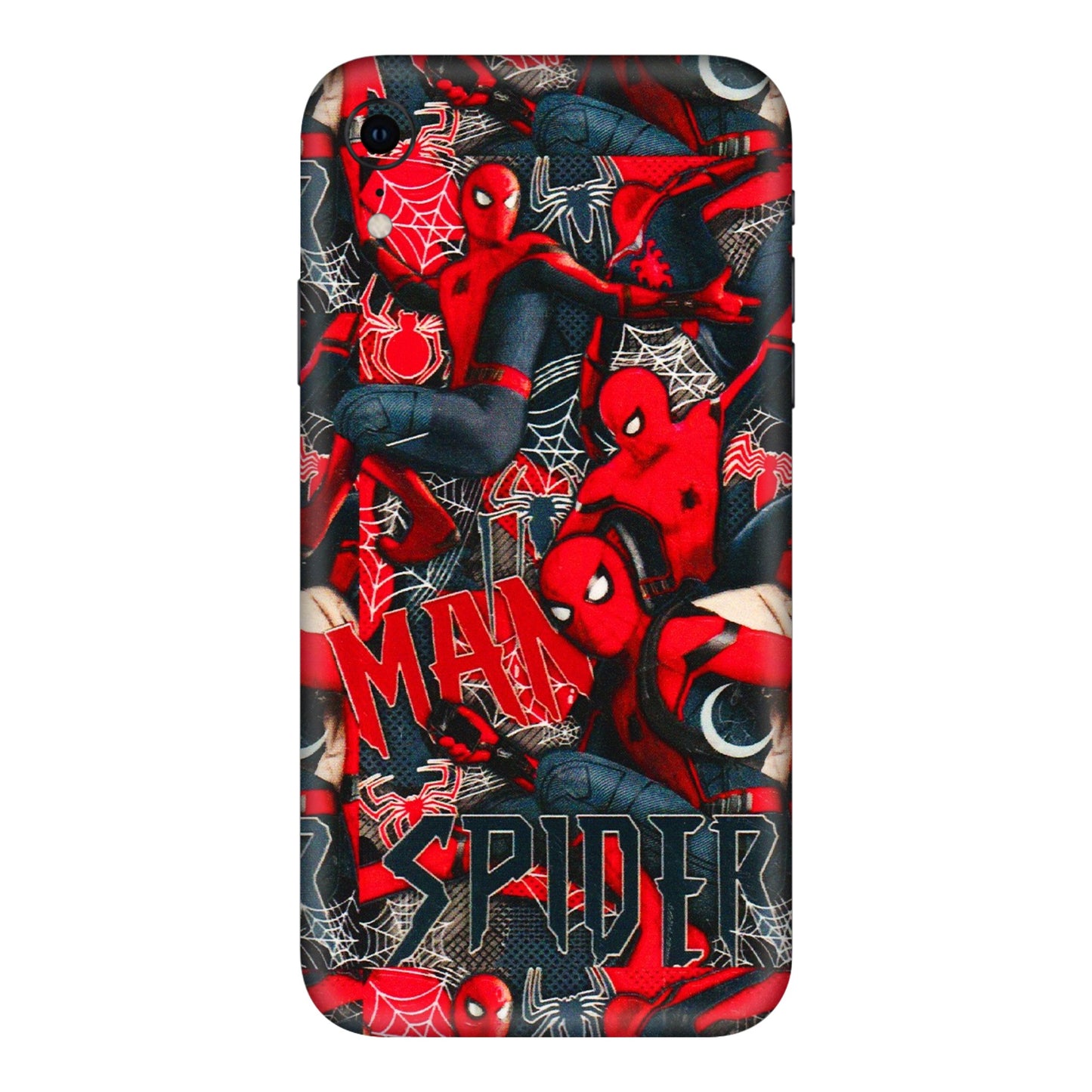 Apple iPhone Skins (All Models) - SpiderMan Cool - 3D Embossed Finish (L-188) iPhone XR